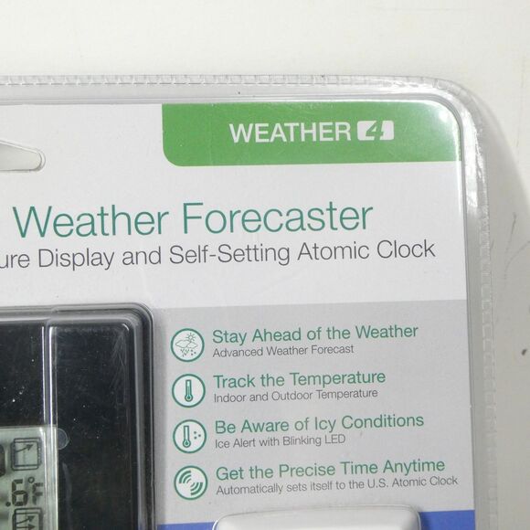 Oregon Scientific Wireless Weather Forecaster 4 BAR386 Black SEALED UNUSED - Picture 2 of 10